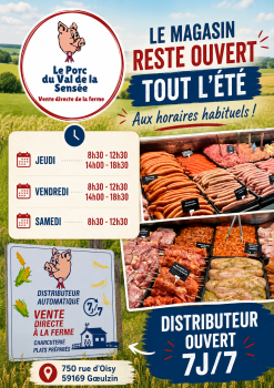 ouverture été